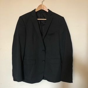 Zara 2 button black blazer 36